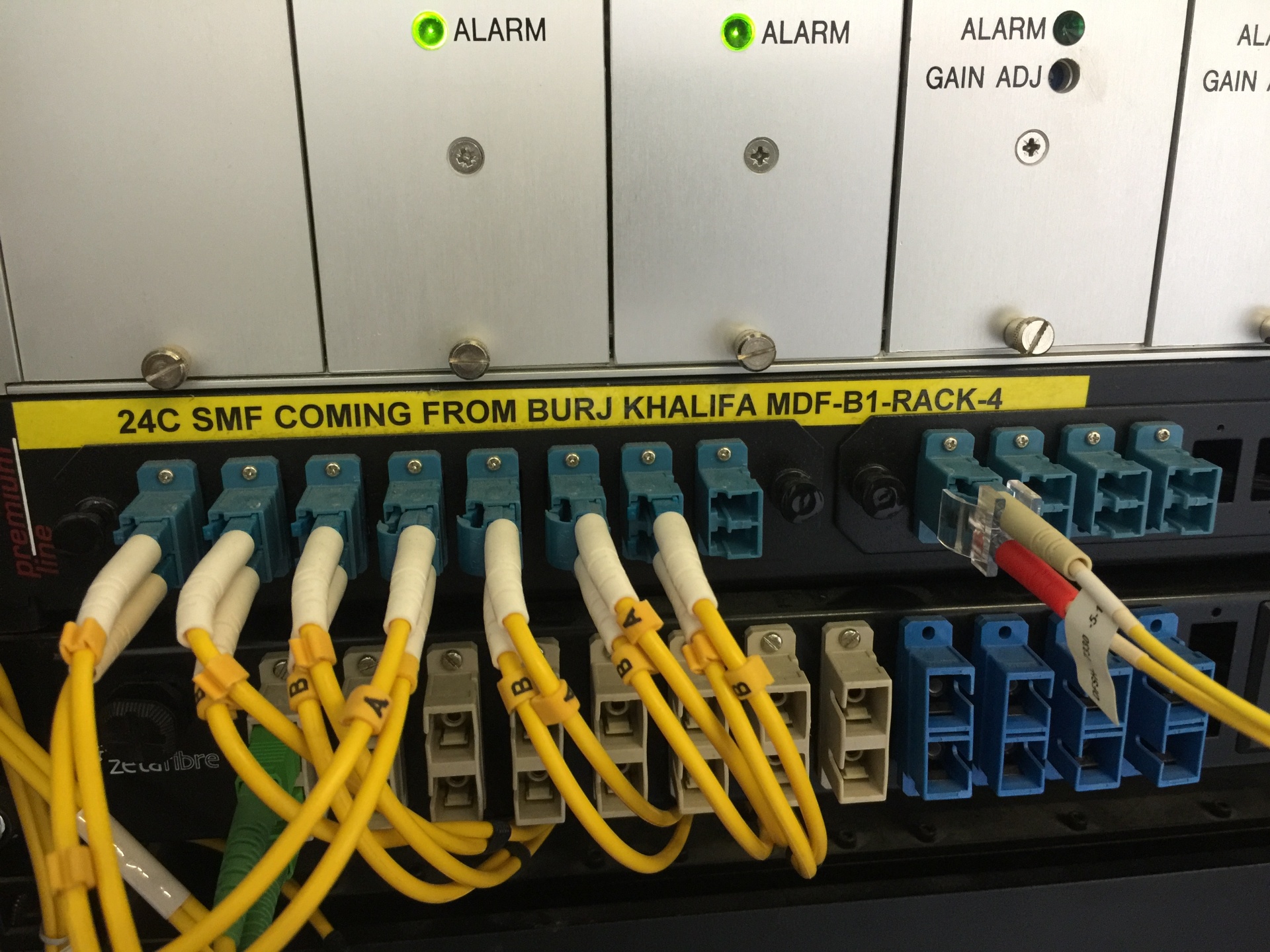 Fiber Optic Patch Panel – Active