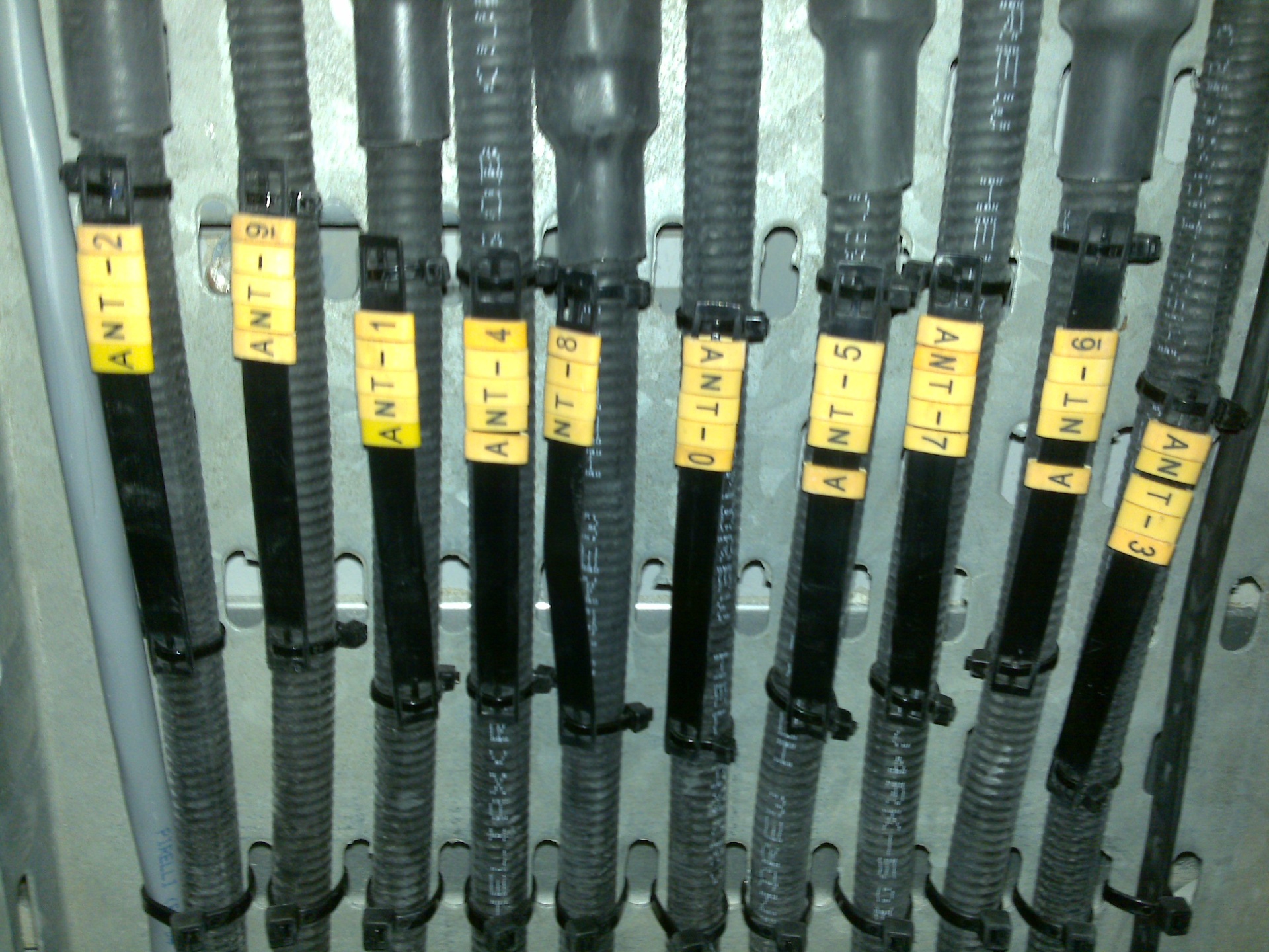 RF Antenna Cable Entry Panel